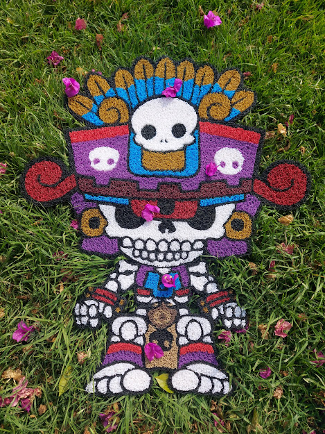 Tapete decorativos Mictlantecuhtli