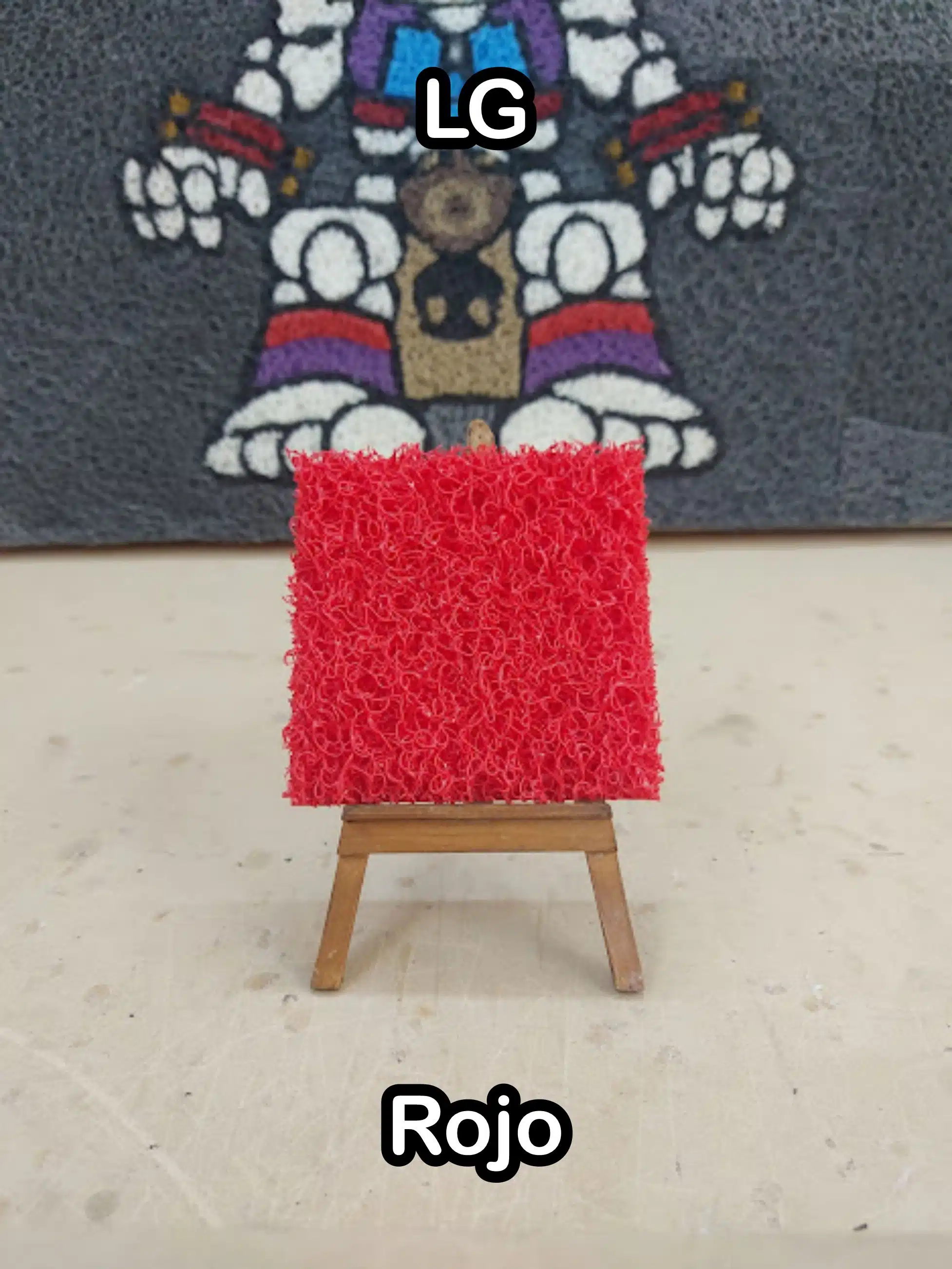 Tapetes LG Chem Rojo