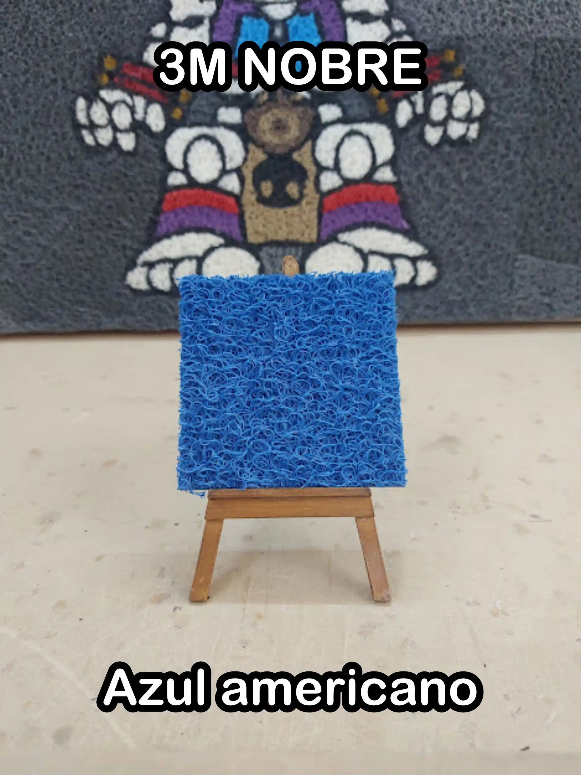 tapete 3M Azul americano