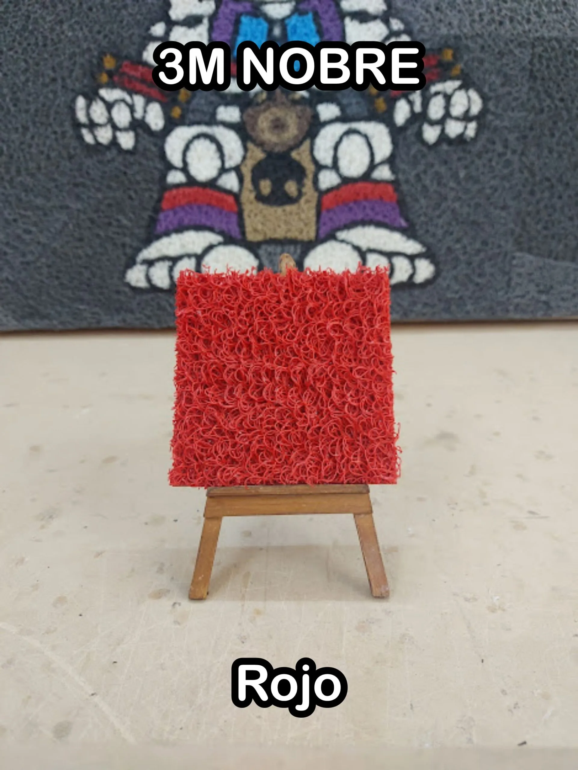 tapete 3M Rojo