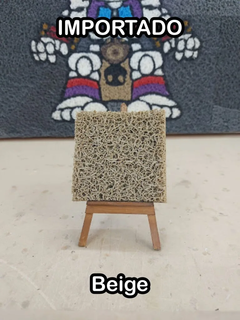 Tapetes rizo importado Beige