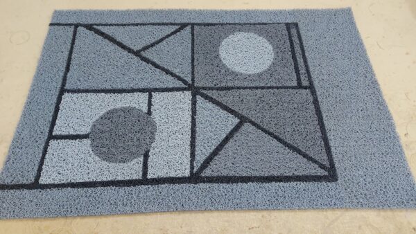 Tapete mosaico con circulos