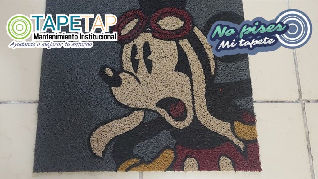 tapete decorativo mickey mouse