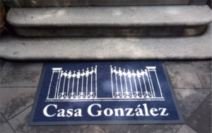 Tapete publicitario para hotel